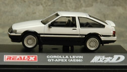 REAL-X イニシャルD v2 秋山 渉 COROLLA LEVIN GT-APEX[AE86